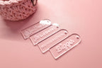 Hangtags aus Acryl | Personalisiert