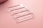 Labels aus Acryl | Personalisiert