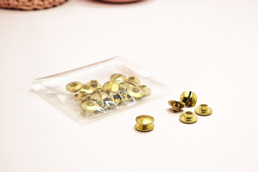 Chicagoschrauben GOLD | verschiedene Größen