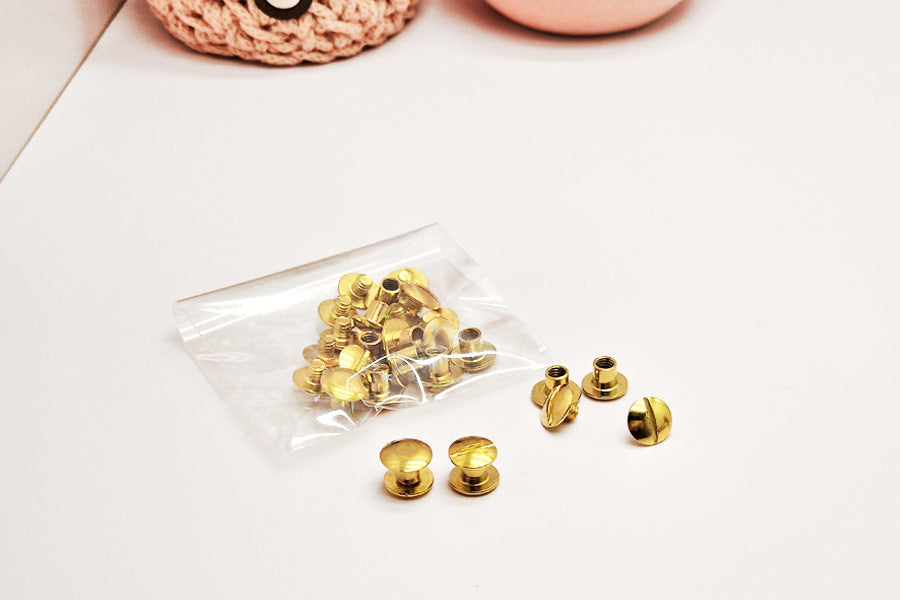 Chicagoschrauben GOLD | verschiedene Größen