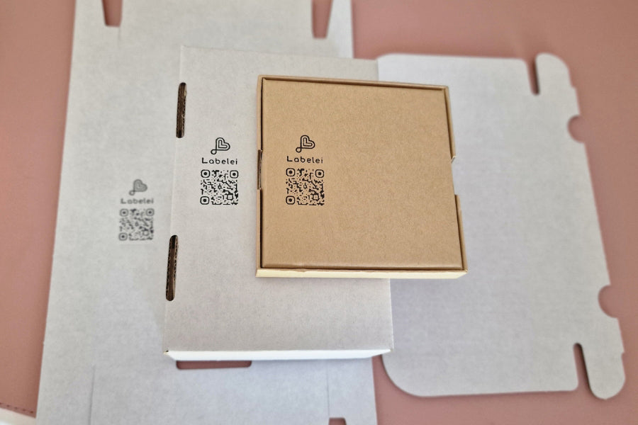 QR-Code Stempel | mit & ohne Logo | zum markieren deiner Produkte & Verpackung