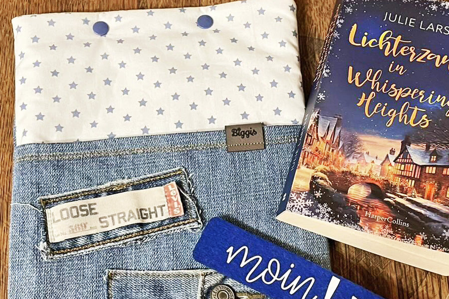 Einnäh-Faltlabel Set | Personalisiert | Leder
