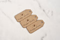 Hangtags aus Kraftpapier | Personalisiert