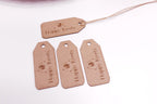 Hangtags aus Kraftpapier | Personalisiert