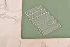 Labels aus Acryl | Personalisiert