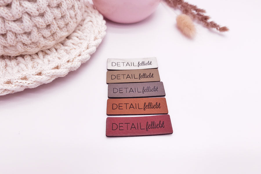 Labels aus Leder | Personalisiert