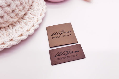 Labels aus Leder | Personalisiert