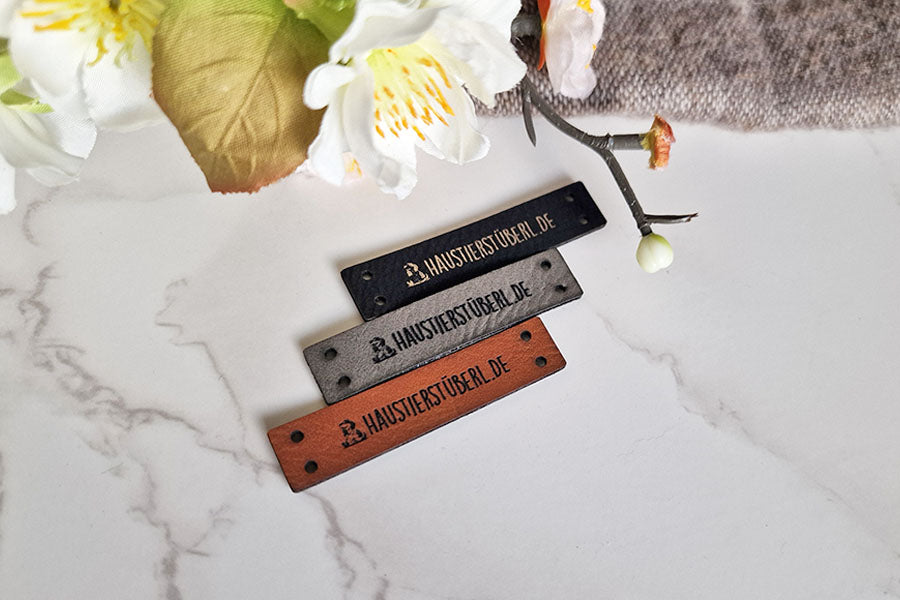 Labels aus Leder | Personalisiert