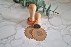 Logostempel Rund