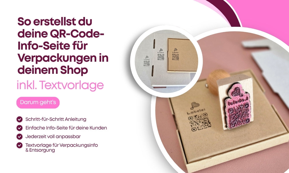 QR-Code Infoseite Anleitung & Textvorlage