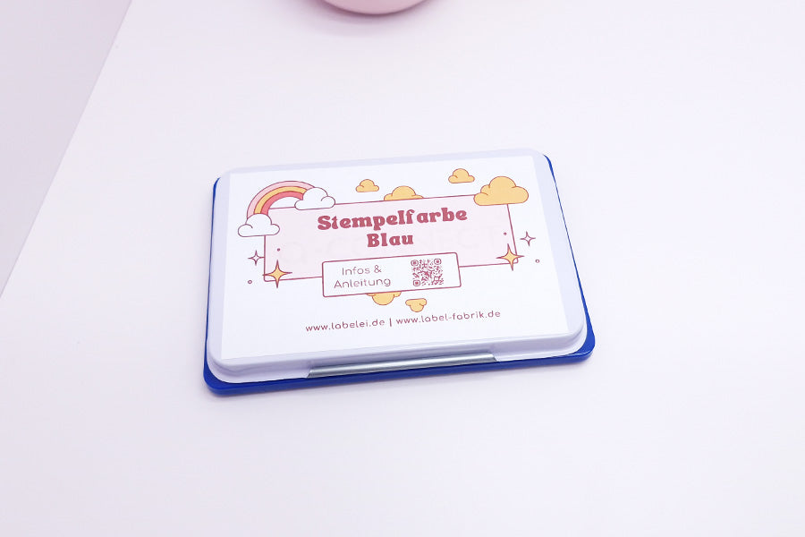 Stempelkissen Blau 11x7cm