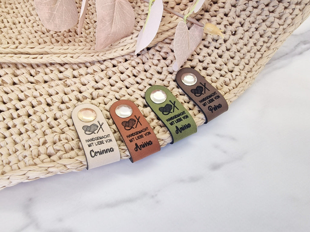 Falt-Labels 2Go | Motiv: StrickLiebe
